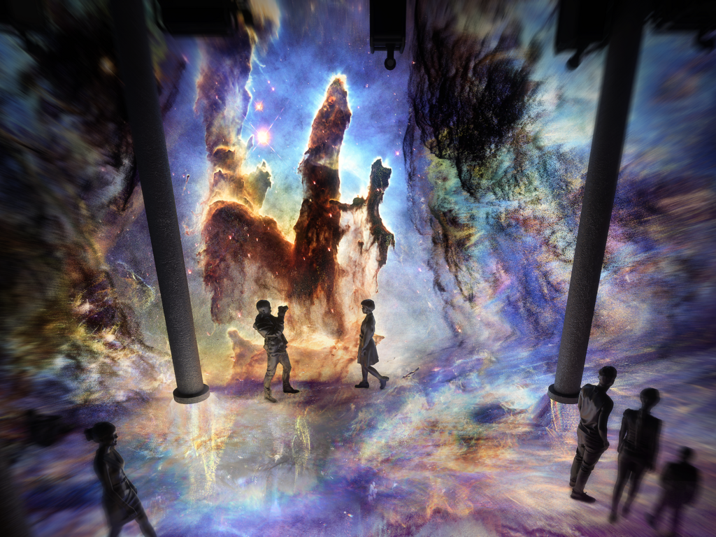 Выставка Beyond the Light в ARTECHOUSE