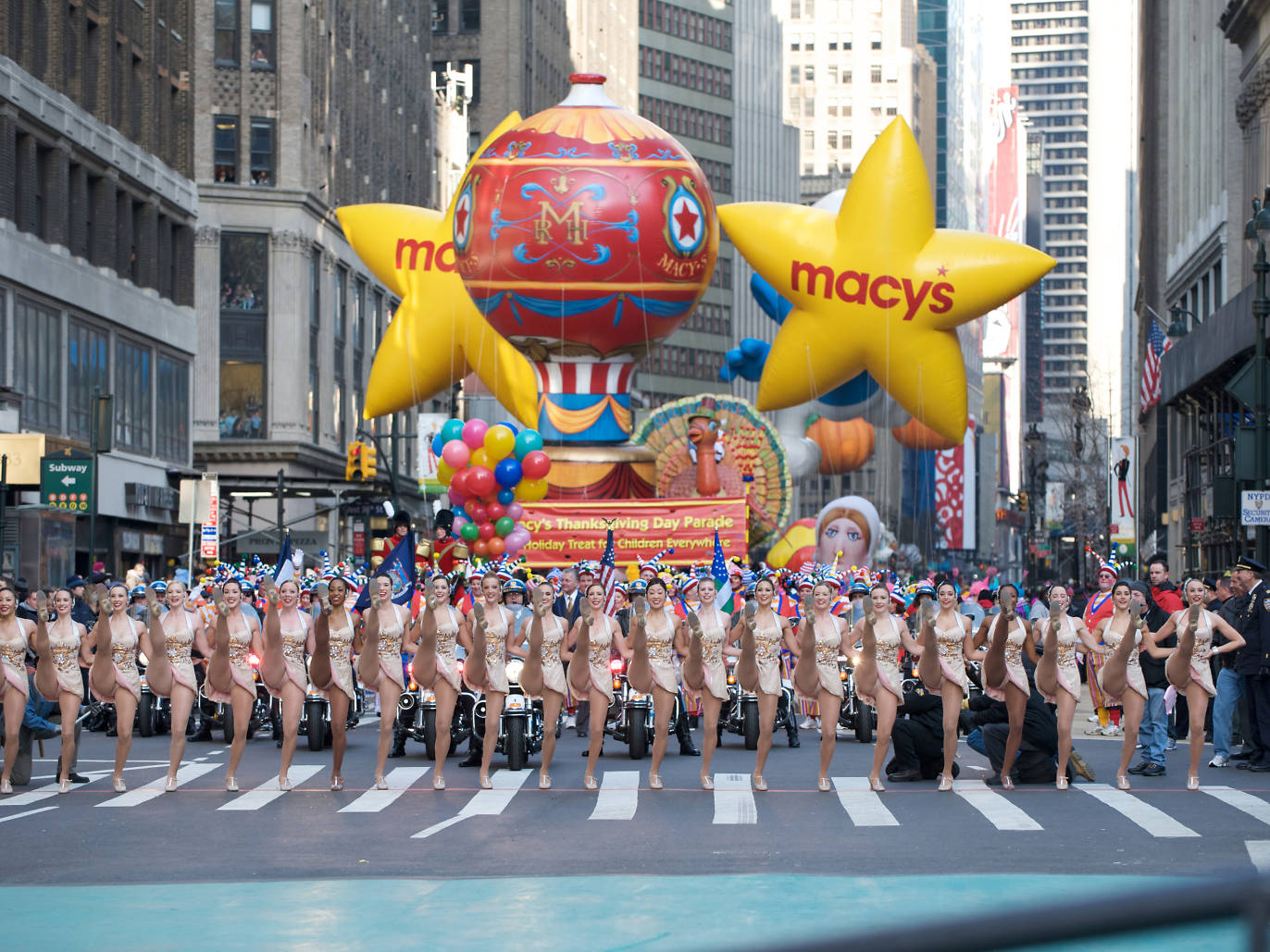 Парад Macy's на Манхэттене