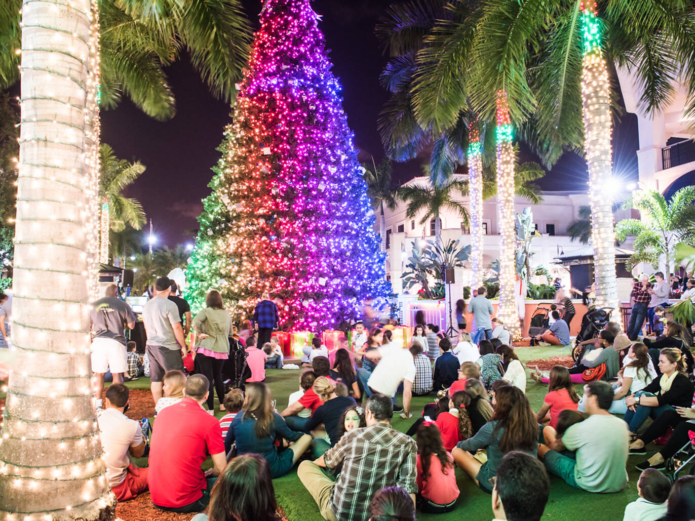 Symphony in Lights в Gulfstream Park Village