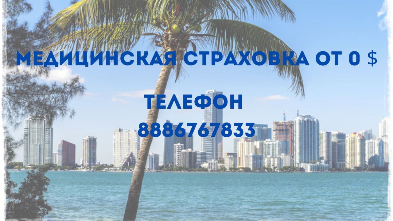 Предлагаю услуги в Майами Страхование